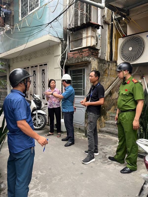 Phường Ngô Quyền kiểm tra công tác phòng cháy, chữa cháy tại các điểm chữa cháy công cộng