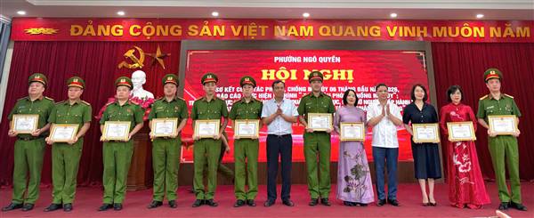 PHƯỜNG NGÔ QUYỀN: PHÁT HUY SỨC MẠNH TỔNG HỢP CỦA CẢ HỆ THỐNG CHÍNH TRỊ TRONG CÔNG TÁC PHÒNG, CHỐNG MA TÚY VÀ HỖ TRỢ NGƯỜI LẦM LỠ TÁI HÒA NHẬP CỘNG ĐỒNG