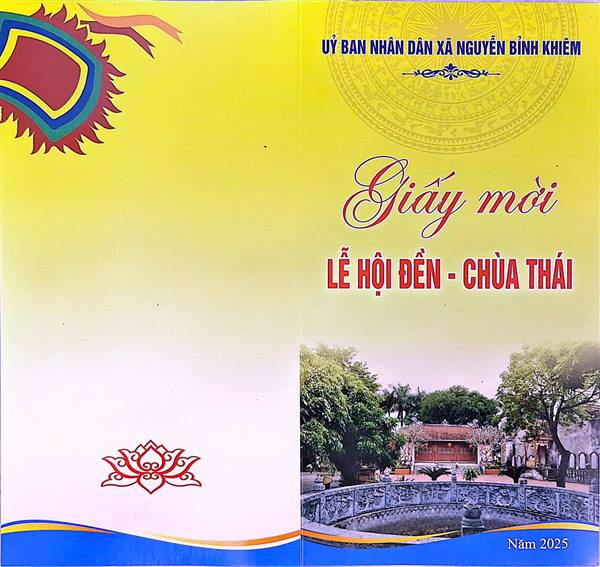 LỄ HỘI TRUYỀN THỐNG ĐỀN - CHÙA THÁI NĂM 2025