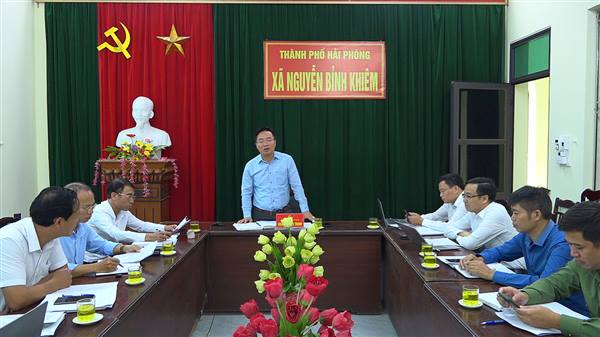 Uỷ ban nhân dân xã Nguyễn Bỉnh Khiêm tổ chức phiên họp thường kỳ đánh giá kết quả tháng 10, triển khai nhiệm vụ tháng 11  năm 2025.