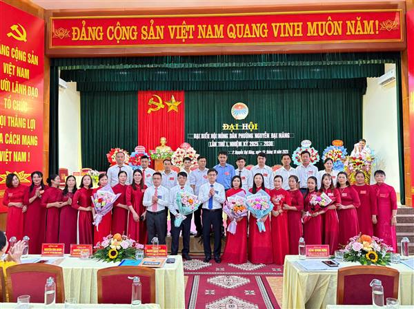 Đại hội Đại biểu Hội Nông dân phường Nguyễn Đại Năng lần thứ I, nhiệm kỳ 2025 -2030