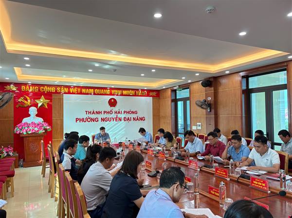 Đảng ủy phường Nguyễn Đại Năng tổ chức hội nghị ban chỉ đạo công tác bầu cử đại biểu Quốc hội khóa XVI và đại biểu Hội đồng nhân dân các cấp nhiệm kỳ 2026 – 2031