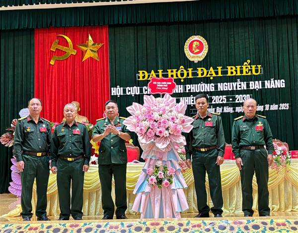 Đại hội Đại biểu Hội Cựu Chiến binh phường Nguyễn Đại Năng lần thứ I - nhiệm kỳ 2025 – 2030