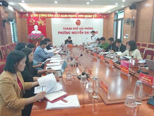 Phường Nguyễn Đại Năng triển khai công tác bầu cử đại biểu HĐND nhiệm kỳ 2026-2031