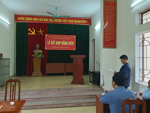 Lễ Kết nạp đảng viên