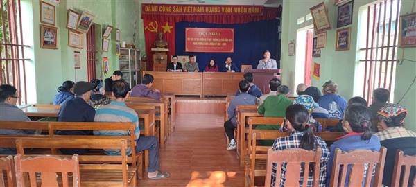 Phường Nguyễn Đại Năng tổ chức hội nghị tiếp xúc cử tri trước kỳ họp cuối năm Hội đồng nhân dân phường khóa I, nhiệm kỳ 2021-2026