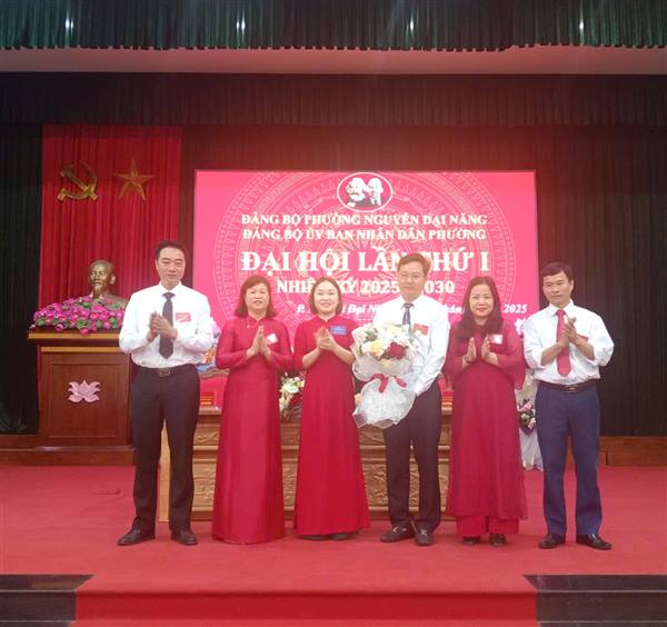Đại hội Đảng bộ Ủy ban nhân dân phường Nguyễn Đại Năng lần thứ I, nhiệm kỳ 2025-2030