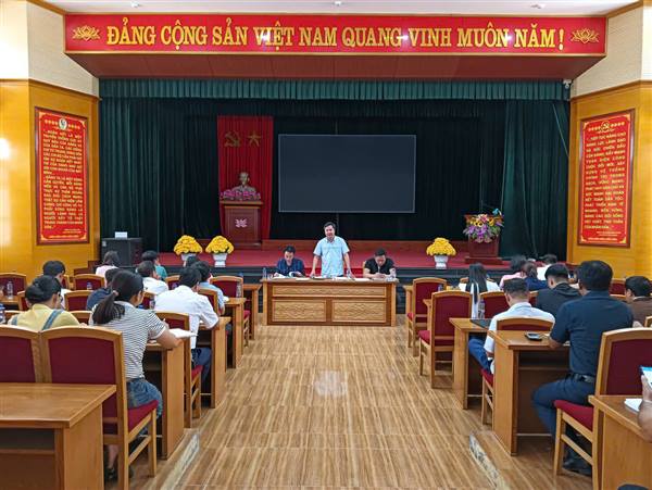 Họp Tiểu ban Tuyên truyền và phục vụ Đại hội Đảng bộ phường Nguyễn Đại Năng lần thứ I, nhiệm kỳ 2025-2030