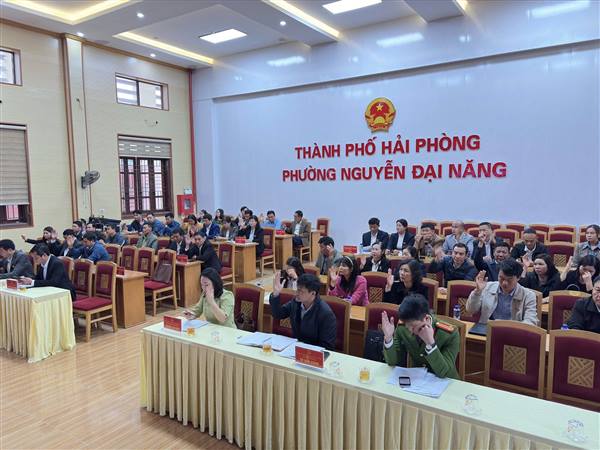 HĐND PHƯỜNG NGUYỄN ĐẠI NĂNG TỔ CHỨC KỲ HỌP THỨ 7 (KỲ HỌP CHUYÊN ĐỀ), KHÓA I NHIỆM KỲ 2021–2026