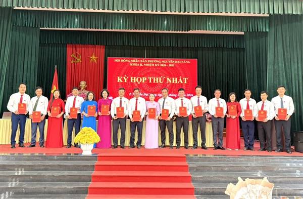 PHƯỜNG NGUYỄN ĐẠI NĂNG TỔ CHỨC KỲ HỌP THỨ NHẤT HĐND PHƯỜNG KHÓA II, NHIỆM KỲ 2026–2031