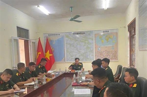 BỘ CHỈ HUY QUÂN SỰ THÀNH PHỐ HẢI PHÒNG KIỂM TRA TOÀN DIỆN KẾT QUẢ THỰC HIỆN NHIỆM VỤ QUỐC PHÒNG, QUÂN SỰ ĐỊA PHƯƠNG TẠI PHƯỜNG NGUYỄN ĐẠI NĂNG