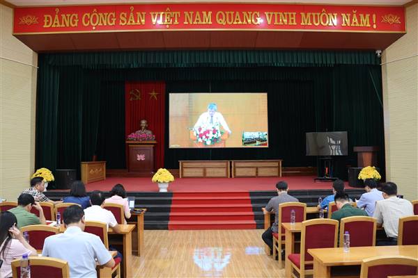 PHƯỜNG NGUYỄN ĐẠI NĂNG THAM DỰ HỘI NGHỊ TRỰC TUYẾN QUÁN TRIỆT, TRIỂN KHAI CÁC NGHỊ QUYẾT, QUY ĐỊNH CỦA ĐẢNG VỀ CÔNG TÁC KIỂM TRA, GIÁM SÁT VÀ KỶ LUẬT ĐẢNG