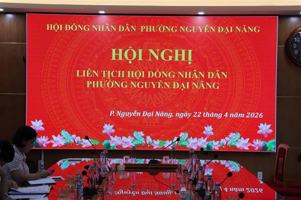 HĐND PHƯỜNG NGUYỄN ĐẠI NĂNG TỔ CHỨC HỘI NGHỊ LIÊN TỊCH CHUẨN BỊ KỲ HỌP THỨ 2 (KỲ HỌP CHUYÊN ĐỀ)