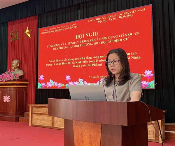UBND PHƯỜNG NGUYỄN ĐẠI NĂNG TỔ CHỨC CÁC HỘI NGHỊ CÔNG KHAI, TIẾP NHẬN Ý KIẾN VỀ PHƯƠNG ÁN BỒI THƯỜNG, HỖ TRỢ, TÁI ĐỊNH CƯ CÁC DỰ ÁN