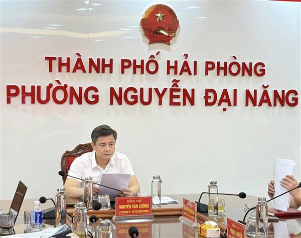 ĐẢNG ỦY PHƯỜNG NGUYỄN ĐẠI NĂNG TỔ CHỨC HỘI NGHỊ BAN THƯỜNG VỤ PHIÊN CHUYÊN ĐỀ THÁNG 4/2026