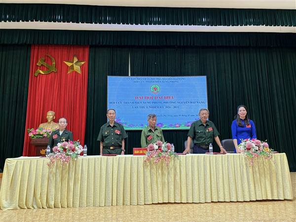 HỘI CỰU THANH NIÊN XUNG PHONG PHƯỜNG NGUYỄN ĐẠI NĂNG TỔ CHỨC ĐẠI HỘI ĐẠI BIỂU HỘI CỰU THANH NIÊN XUNG PHONG PHƯỜNG NGUYỄN ĐẠI NĂNG LẦN THỨ NHẤT, NHIỆM KỲ 2026 - 2031.