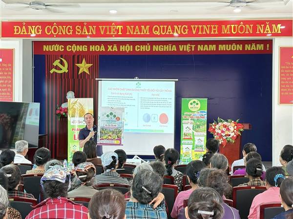 HỘI NÔNG DÂN PHƯỜNG NGUYỄN ĐẠI NĂNG TỔ CHỨC 03 HỘI NGHỊ TẬP HUẤN KỸ THUẬT SỬ DỤNG PHÂN BÓN NĂM 2026