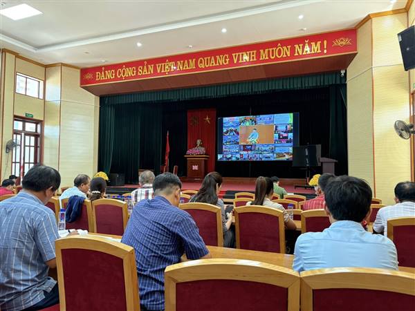 PHƯỜNG NGUYỄN ĐẠI NĂNG DỰ HỘI NGHỊ TRỰC TUYẾN TRIỂN KHAI THỰC HIỆN KẾ HOẠCH SỐ 17- KH/UBKTTW CỦA UỶ BAN KIỂM TRA TRUNG ƯƠNG