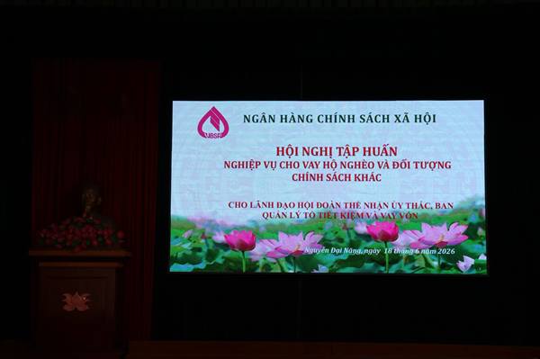 NÂNG CAO NĂNG LỰC QUẢN LÝ TÍN DỤNG CHÍNH SÁCH XÃ HỘI NĂM 2026