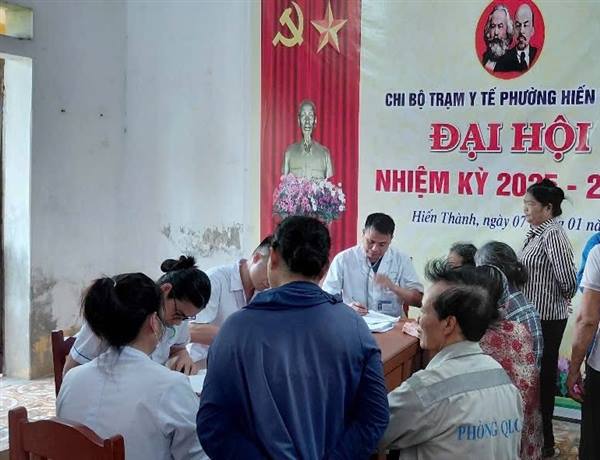 TRẠM Y TẾ PHƯỜNG NGUYỄN ĐẠI NĂNG TIẾP TỤC THỰC HIỆN CHƯƠNG TRÌNH KHÁM SỨC KHỎE CHO NGƯỜI CAO TUỔI NĂM 2026