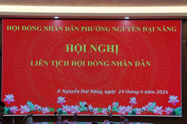 HĐND PHƯỜNG NGUYỄN ĐẠI NĂNG TỔ CHỨC HỘI NGHỊ LIÊN TỊCH