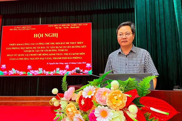 UBND PHƯỜNG NGUYỄN ĐẠI NĂNG TRIỂN KHAI NHIỆM VỤ CƯỠNG CHẾ THU HỒI ĐẤT