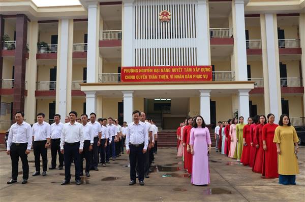 PHƯỜNG NGUYỄN ĐẠI NĂNG THỰC HIỆN NGHI LỄ CHÀO CỜ VÀ SINH HOẠT DƯỚI CỜ ĐẦU THÁNG 9/2026