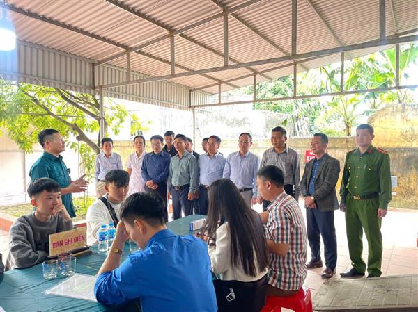 Xã Nguyên Giáp: Hoàn thành công tác khám sơ tuyển nghĩa vụ quân sự năm 2026.