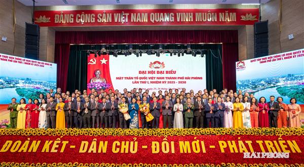 Đại hội MTTQ Việt Nam thành phố Hải Phòng lần thứ nhất thành công tốt đẹp.