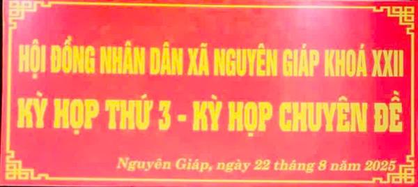 Thông báo kết quả kỳ họp thứ 3 HĐND xã khóa XXII, nhiệm kỳ 2025-2030