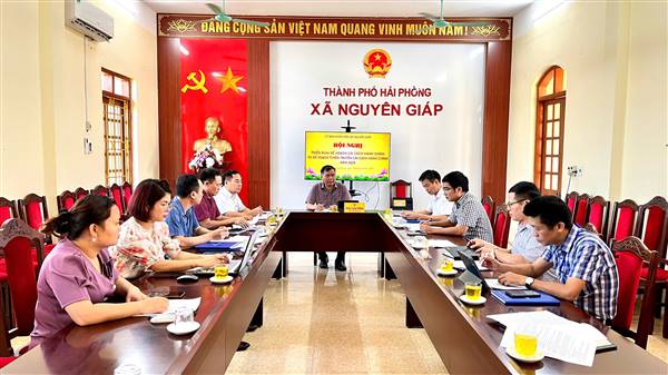Xã Nguyên Giáp tổ chức Hội nghị rà soát các kế hoạch cải cách hành chính năm 2025