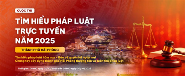  UBND xã Nguyên Giáp phát động tham gia cuộc thi “Tìm hiểu pháp luật trực tuyến năm 2025” từ ngày 01/10 đến 30/10/2025