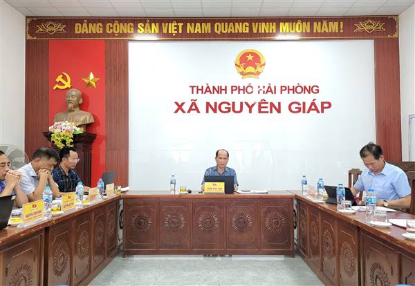 HỘI NGHỊ BAN THƯỜNG VỤ ĐẢNG ỦY XÃ NGUYÊN GIÁP THÁNG 9/2026