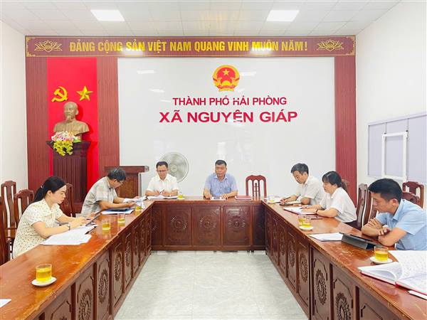 Triển khai thực hiện đo đạc, lập bản đồ địa chính, lập hồ sơ địa chính và hoàn thành cơ sở dữ liệu về đất đai trên địa bàn xã. 