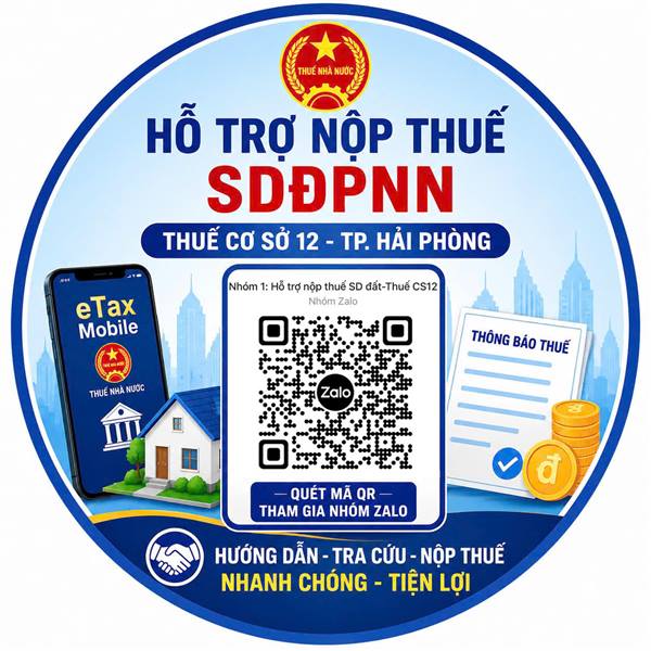 Triển khai cài đặt ứng dụng thuế điện tử eTax Mobile và sử dụng ứng dụng eTax Mobile để nộp thuế sử dụng đất phi nông nghiệp.
