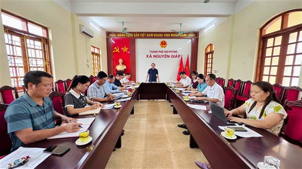 BAN VĂN HÓA - XÃ HỘI HĐND XÃ NGUYÊN GIÁP GIÁM SÁT VIỆC THỰC HIỆN NGHỊ QUYẾT SỐ 57-NQ/TW NGÀY 22/12/2024 CỦA BỘ CHÍNH TRỊ; KẾ HOẠCH HÀNH ĐỘNG SỐ 12-KH/TU NGÀY 26/8/2025 CỦA BAN THƯỜNG VỤ THÀNH ỦY VÀ KẾ HOẠCH SỐ 03-KH/ĐU NGÀY 15/9/2025 CỦA ĐẢNG ỦY XÃ VỀ PHÁT TRIỂN KHOA HỌC, CÔNG NGHỆ, ĐỔI MỚI SÁNG TẠO VÀ CHUYỂN ĐỔI SỐ QUỐC GIA ĐỐI VỚI UBND XÃ NGUYÊN GIÁP NĂM 2026