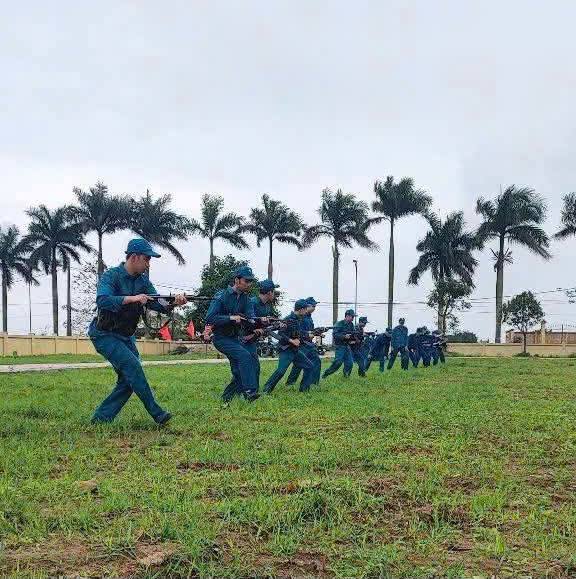 Xã Nguyên Giáp đẩy mạnh công tác Phòng không nhân dân, góp phần xây dựng khu vực phòng thủ vững chắc trong tình hình mới