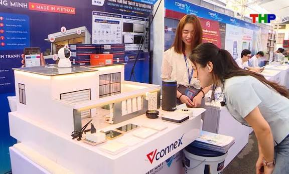 Ấn tượng gian hàng tại triển lãm Techfest Hải Phòng năm 2026. 