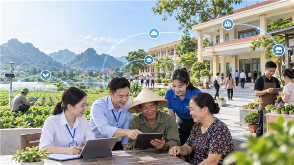 MỖI NGƯỜI DÂN CHỦ ĐỘNG THAM GIA CHUYỂN ĐỔI SỐ