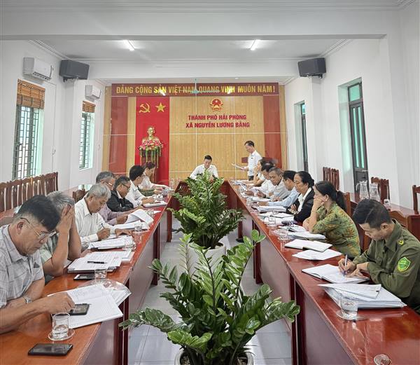 XÃ NGUYỄN LƯƠNG BẰNG TRIỂN KHAI KẾ HOẠCH RÀ SOÁT HỘ NGHÈO, HỘ CẬN NGHÈO NĂM 2025