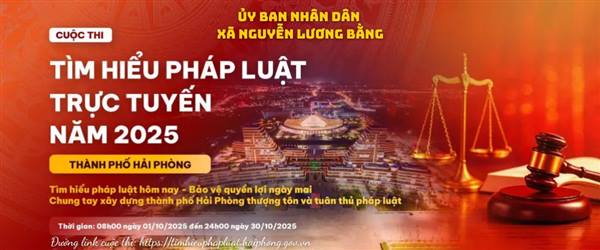 Công văn V/v triển khai hưởng ứng Cuộc thi “Tìm hiểu pháp luật trực tuyến”
