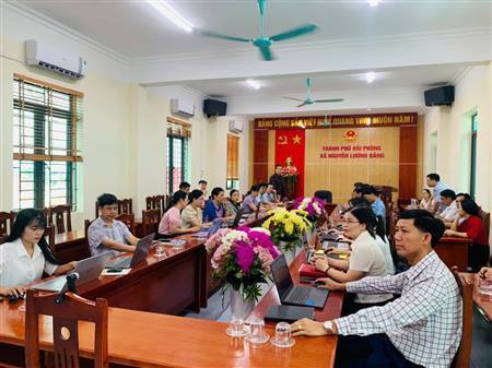 Hội nghị Tuyên truyền phổ biến các Luật, Nghị định  và tăng cường công tác theo dõi Văn bản quy phạm pháp luật năm 2025 trên địa bàn xã