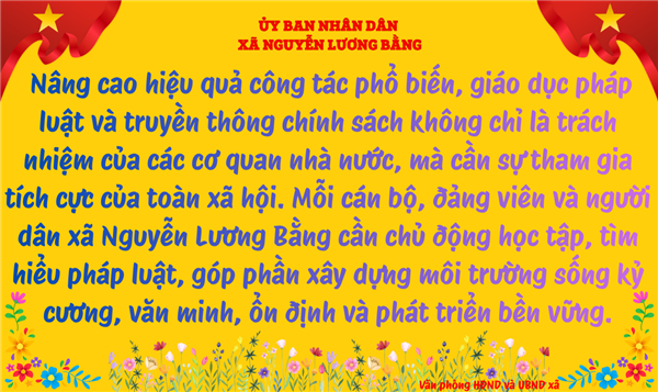 NÂNG CAO VAI TRÒ CÔNG TÁC PHỔ BIẾN, GIÁO DỤC PHÁP LUẬT VÀ TRUYỀN THÔNG CHÍNH SÁCH - YÊU CẦU CẤP THIẾT TRONG GIAI ĐOẠN MỚI