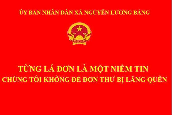 TỪNG LÁ ĐƠN LÀ MỘT NIỀM TIN - CHÚNG TÔI KHÔNG ĐỂ ĐƠN THƯ BỊ LÃNG QUÊN