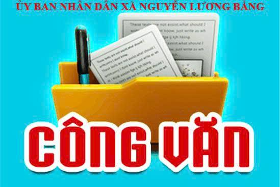 Công văn về việc phân công nhiệm vụ thực hiện Bộ chỉ số cải cách hành chính