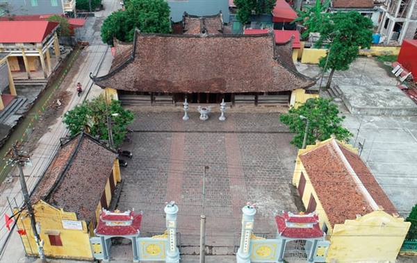 Đình Đông - Di tích lịch sử văn hóa tiêu biểu xã Nguyễn Lương Bằng