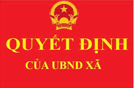QUYẾT ĐỊNH Thành lập Tổ Công nghệ số cộng đồng ở các thôn