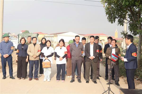 XÃ NGUYỄN LƯƠNG BẰNG TỔ CHỨC CƯỠNG CHẾ KIỂM ĐẾM BẮT BUỘC ĐỐI VỚI 01 HỘ GIA ĐÌNH, CÁ NHÂN CÓ ĐẤT NÔNG NGHIỆP