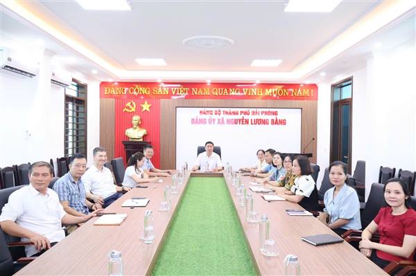 XÃ NGUYỄN LƯƠNG BẰNG THAM DỰ HỘI NGHỊ BÁO CÁO VIÊN THÀNH PHỐ THÁNG 10 NĂM 2026