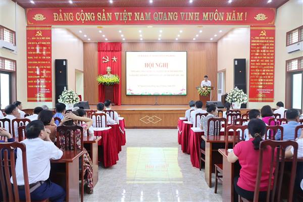 UỶ BAN BẦU CỬ XÃ NGUYỄN LƯƠNG BẰNG TỔ CHỨC HỘI NGHỊ TỔNG KẾT CÔNG TÁC BẦU CỬ ĐẠI BIỂU QUỐC HỘI KHOÁ XVI VÀ HĐND CÁC CẤP NHIỆM KỲ 2026–2031